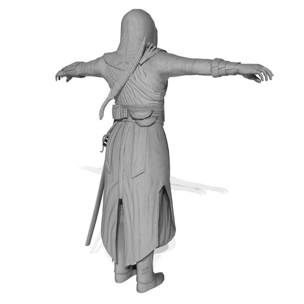 character altair 3d 3ds - Altair by zedd722